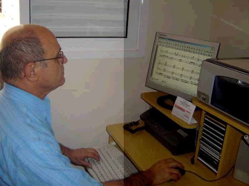 Calimerio Soares ao Computador