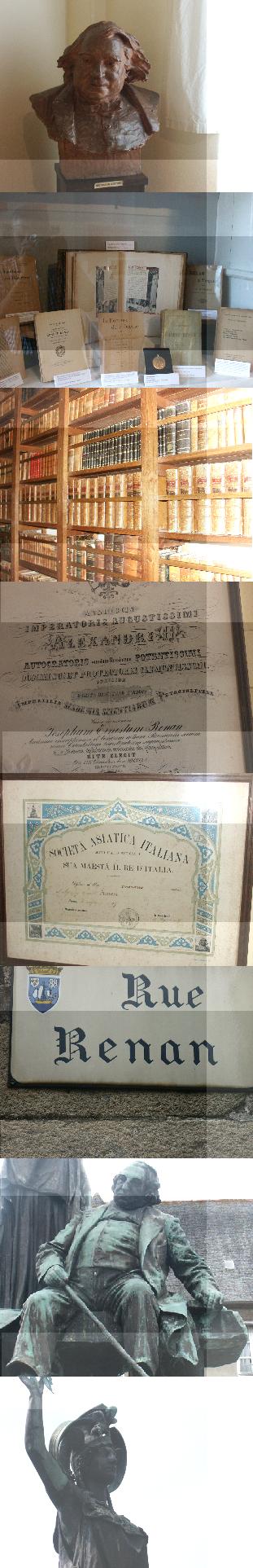 Monumento a Renan, Treguier