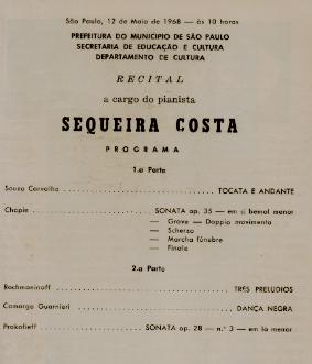 Programa Sequeira Costa 1968
