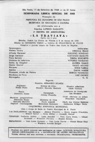 La Traviata S.Paulo 1968