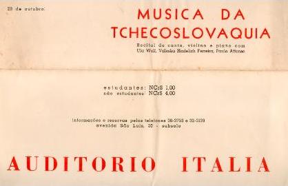 M&uacute;sica da Tchecoslov&aacute;quia