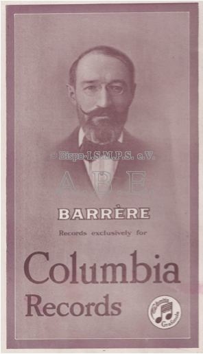 Georges Barrere. Arquivo A.B.E.