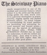 Steinway. Arquivo A.B.E.