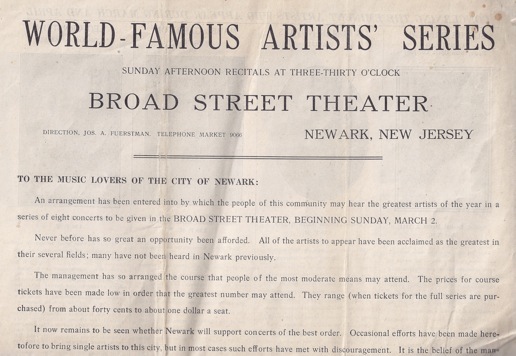 World Famous Artists' Series. Arquivo A.B.E.