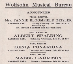 Reclame de moda francesa em New York. Arquivo A.B.E.