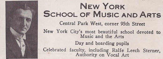 New York School of Music and Arts. Arquivo A.B.E.