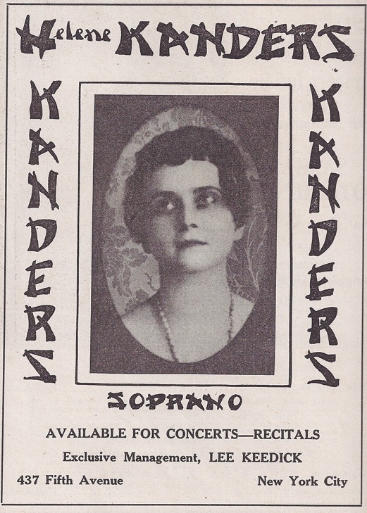 Helene Kanders. Arquivo A.B.E.