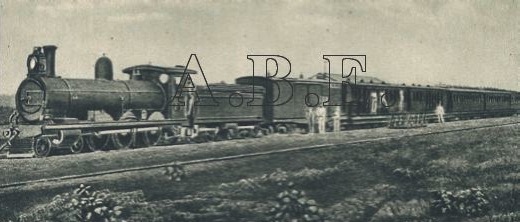 Ferrovia Benguela. Foto W. Jaspert