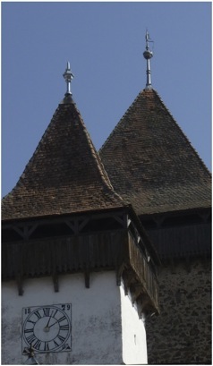 Igrejas-burgo, Homorod, Romenia. Foto A.A.Bispo