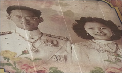 casal real da Tailândia