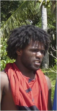 Dança de combates em Lifou.Foto A.A.Bispo ©