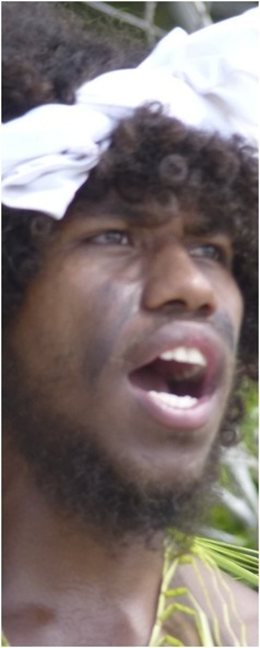 Dança de combates em Lifou.Foto A.A.Bispo ©