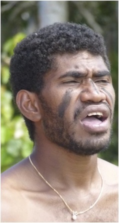 Dança de combates em Lifou.Foto A.A.Bispo ©