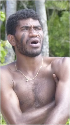 Dança de combates em Lifou.Foto A.A.Bispo ©