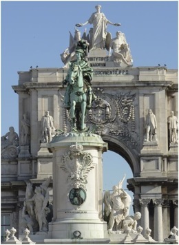 Praça do Comércio, Lisboa. Foto A.A.Bispo©